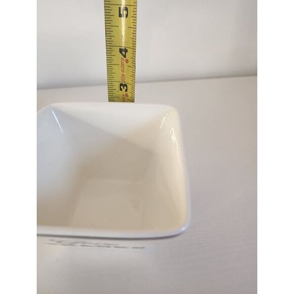 Set of 4 Give Thanks Black & White Small Appetizer Bowls - Picture 6 of 8